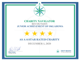 JAOK Awarded 4-Star Rating by Charity Navigator cover